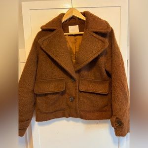 Brown “A New Day” jacket